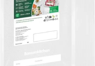 Free ad: free ads Bonsenkitchen Vakuumversiegelungsbeutel, 20 x 30 cm, für Vakuumversiegelungs- und Folienheatversiegelungsgeräte mit Lebensmitteln Sous Vide, BPA-frei - Best Deal in Germany. free ads Bonsenkitchen Vakuumversiegelungsbeutel, 20 x 30 cm, für Vakuumversiegelungs- und Folienheatversiegelungsgeräte mit Lebensmitteln Sous Vide, BPA-frei - Best Deal in Germany