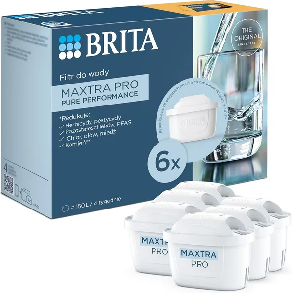 free ads BRITA Wkład filtrujący MAXTRA PRO Pure Performance – 6 szt. | Najlepsza cena na Amazonie – porównać i zaoszczędzić teraz!