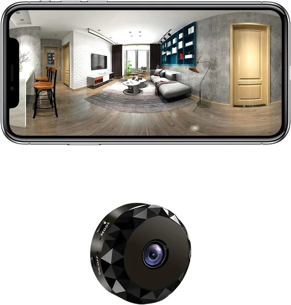 free ads Cámara Espía Mini Oculta 1080P HD WiFi sin Cables – Vigilancia Seguridad