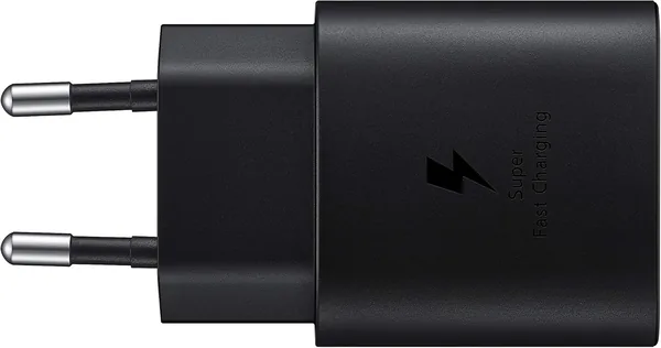 free ads Chargeur Samsung USB C, Adaptateur AC Ultra Rapide 25W, Convertisseur USB C vers USB, Chargeur Rapide Samsung Original, Sans Câble, Noir – Meilleur Prix