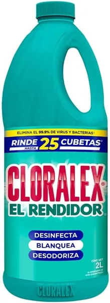 free ads Cloralex El Rendidor Blanqueador 2L – Ahorra un 26% | Mejores Precios