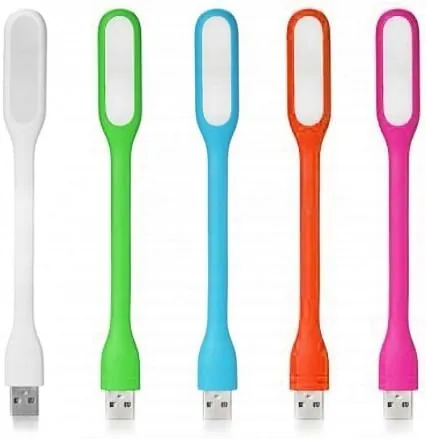 free ads COCOCUBBY USB LED प्रकाश सेट, 5 पीसी, लचीला सिलिकॉन मिनी यूएसबी लैंप, रंगीन पोर्टेबल नाइट लाइट, लैपटॉप कीबोर्ड के लिए