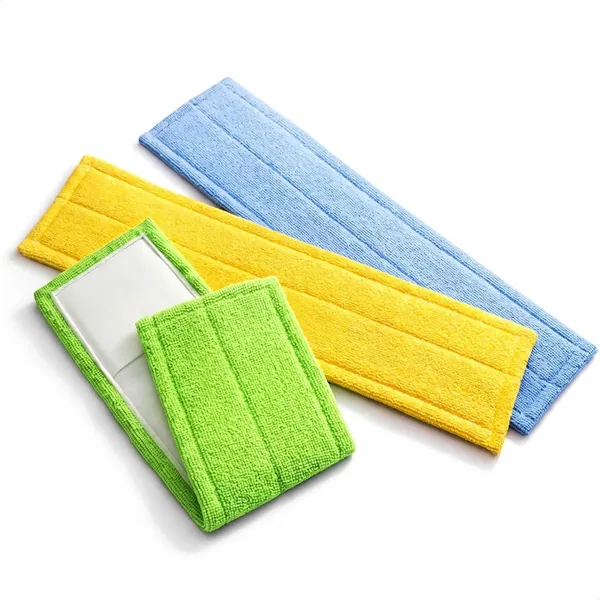 free ads Com-Four® 3 Nakładki z Mikrofibry – Zapas do Mopa Podłogowego 39 cm – Do Wszystkie Rodzajów Podłóg – Pranie w Pralce 40 °C