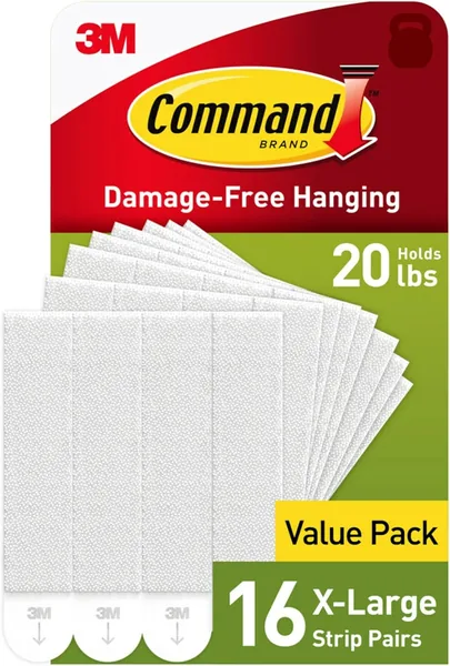free ads Command 20 lb XL Strips – Damage Free Picture Hangers (32 Strips)