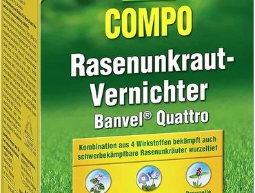 Free ad: free ads Compo Banvel Quattro Rasenunkrautvernichter (Nachfolger von Banvel M), Bekämpft hartnäckige Unkräuter im Rasen, Konzentrat, 400 ml (400 m²) in Denmark. free ads Compo Banvel Quattro Rasenunkrautvernichter (Nachfolger von Banvel M), Bekämpft hartnäckige Unkräuter im Rasen, Konzentrat, 400 ml (400 m²) in Denmark