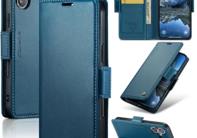 free ads Coque Idhiem pour iPhone 17 - Housse en Cuir PU avec Protection RFID, Portefeuille et Fonction Rabat in Belgium