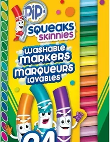 free ads Crayola 58-4324 24 Pip-Squeaks Skinnies Fine Line Washable Markers, School and Craft Supplies, Gift in Canada