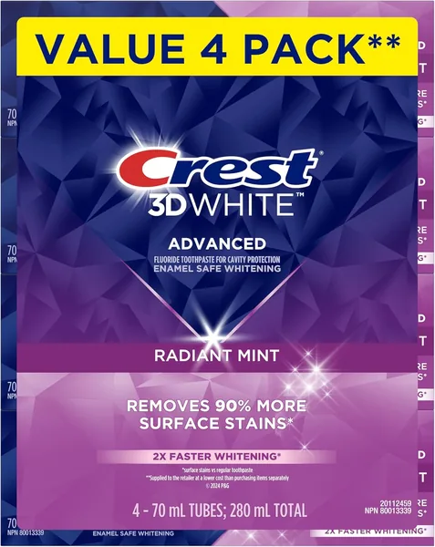 free ads Crest 3D White Radiant Mint Toothpaste Best Deal