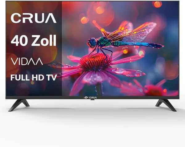 free ads CRUA 40 Inch Smart TV 5% Off