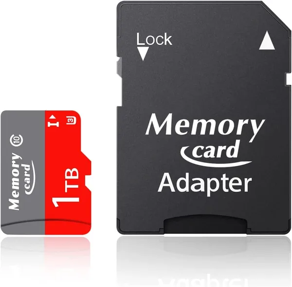 free ads بطاقة ذاكرة MicroXC 1024 جيجابايت C10، U3، A2، V30، 4K لأجهزة الكاميرات عالية السرعة، الهواتف الذكية الأندرويد، الأجهزة اللوحية وأجهزة الألعاب
