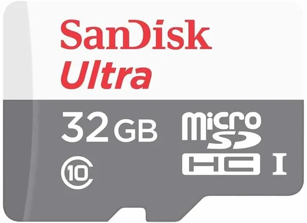 free ads بطاقة ذاكرة سان ديسك فائقة الجودة أندرويد microSDHC 32 جيجابايت، 80 ميجابايت/ثانية، فئة 10 – SDSQUNS-032G-GN3MN أفضل سعر