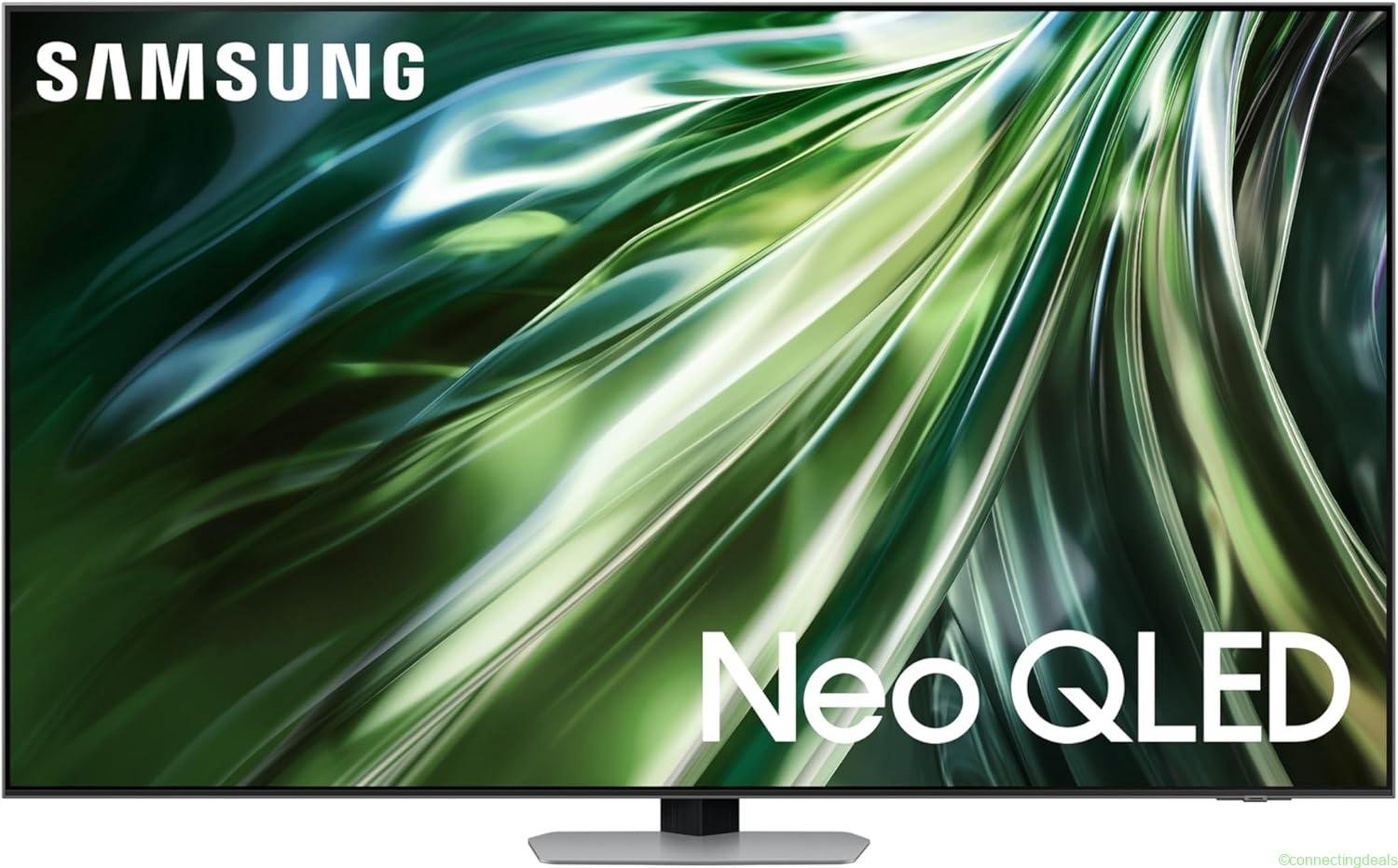 free ads تلفزيون سامسونج سمارت Neo QLED 4K QN90D، 55 بوصة، معالج NQ4 AI Gen2، تقنية Quantum Matrix – أفضل سعر!