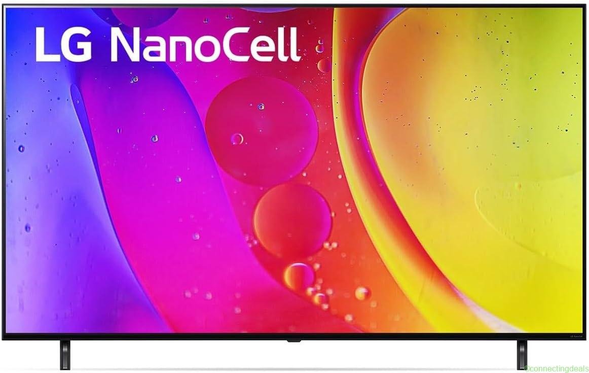 free ads تلفزيون LG نانو 65 بوصة 4K NanoCell Smart – HDR، معالج α5 Gen5 – أفضل سعر