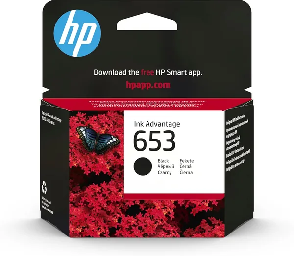 free ads حبر أصلي HP 653 أسود بتقنية Advantage | تخفيض 5%