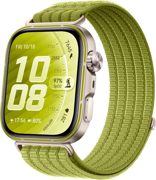 free ads حزام قابل للتبديل من النايلون لجهاز Huawei Watch Fit 5 Pro – مناسب لنماذج 3 و4 و5