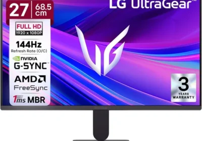 free ads شاشة LG Ultragear 27 بوصة للألعاب بدقة فائقة الوضوح (1920x1080) IPS، 144 هرتز (مرتفعة)، 1 مللي ثانية للرد السريع، متوافقة مع NVIDIA G-Sync، AMD - 48% خصم in Kuwait