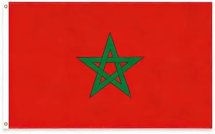 free ads علم كأس العالم 2026 المغرب 3×5 أقدام، مقاوم للبهتان بألوان زاهية من البوليستر للزينة الداخلية والخارجية