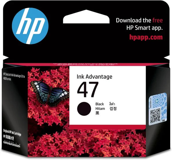 free ads قرص حبر HP الأصلي الأسود فائق الجودة | 1300 صفحة | مناسب لـ HP DeskJet UIA 4828، UIA 4927 | 6ZD21AE