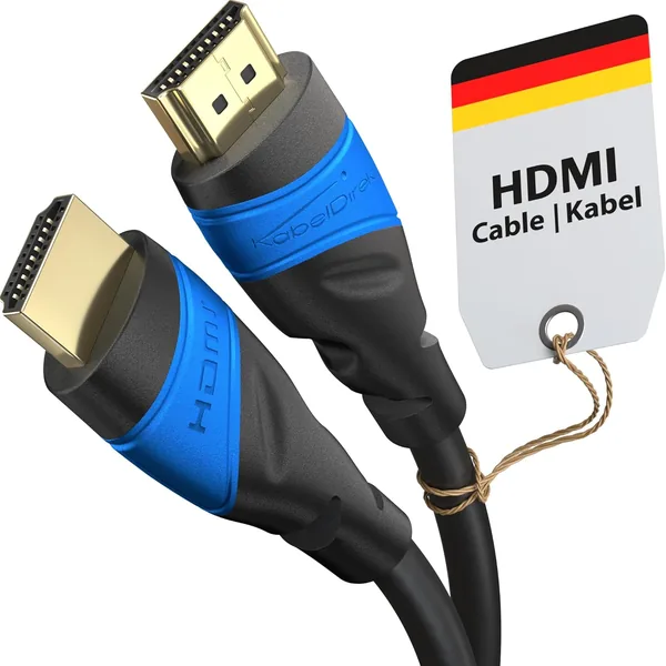 free ads كابل دايركت – كابل HDMI طول 5 أمتار بدقة 4K@60Hz (توصيل عالي السرعة للبلاي ستيشن 4 و 5، بلو راي 2.0/1.4)