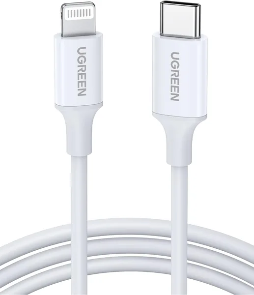 free ads كابل شحن أيفون 1م من يوغرين، [معتمد MFi] كابل USB C إلى Lightning مع شحن سريع بقوة 20W وPD