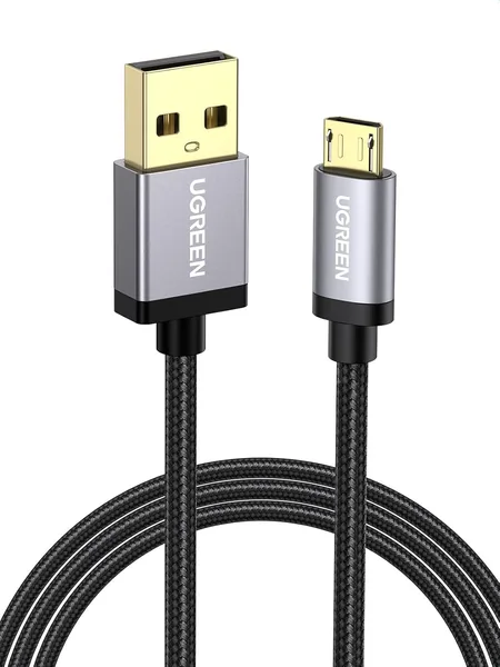 free ads كابل شحن UGREEN Micro USB، محول شاحن سريع 18W، متوافق مع أندرويد