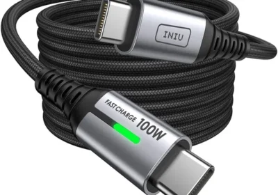 free ads كابل INIU USB C، 2 متر 100W شحن سريع فائق، كابل شحن Type-C للهواتف iPhone 17 و 16 و 15 - 8% تخفيض in Bahrain