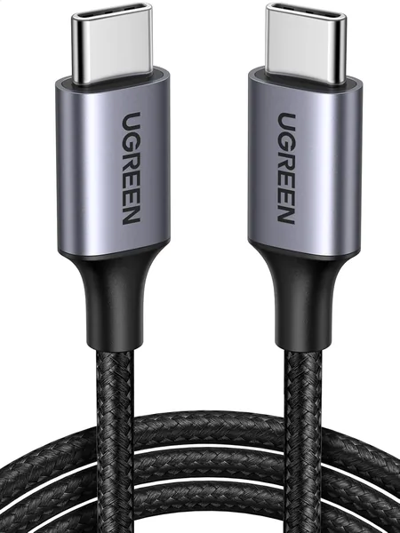 free ads كابل UGREEN USB C 1 متر، شحن سريع 60 واط متوافق مع iPhone 17/16/15 Pro Max و MacBoo