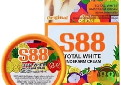 free ads كريم تحت الإبط S88 باللون الأبيض الكامل مع النياسيناميد واستخراج الجزر، كريم العناية بالبشرة مزيل للروائح للبشرة الداكنة تحت الإبط in Kuwait