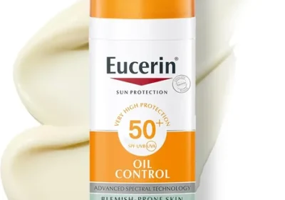 free ads كريم واقي شمسي للوجه من إيورين - تحكم في الزيوت، لمسة جافة - SPF 50+ - 50 مل (55% تخفيض) in Kuwait