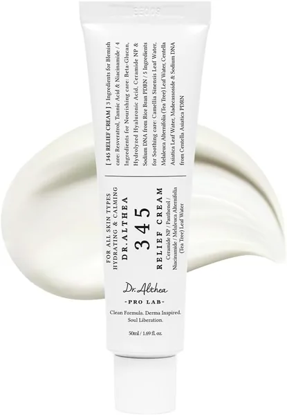free ads كريم Dr.Althea 345 للراحة | مرطب للعناية بالشفاء والتشوهات مع PDRN و Niacinamide | جلد كوري نباتي