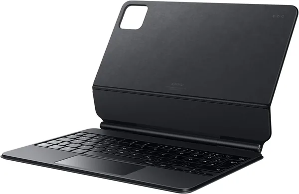 free ads لوحة مفاتيح XIAOMI Pad 8/8 Pro مع تركيز على لوحة المفاتيح QWERTZ العربية – لوحة مغناطيسية، مع مسند للمرفق، بلوتوث، غلاف نحيف، رمادي