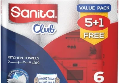 Free ad: free ads مناشف مطبخ سانيتا نادي 6 لفات، 40 ورقة - توفير 27% in Saudi Arabia. free ads مناشف مطبخ سانيتا نادي 6 لفات، 40 ورقة - توفير 27% in Saudi Arabia
