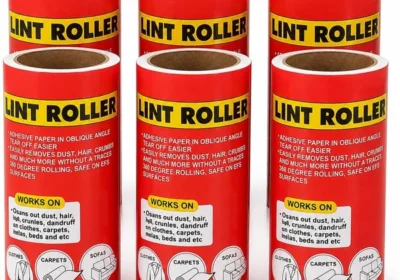free ads موزار Lint Roller Refill 6 حزم، إجمالي 360 ورقة، فقط الإضافات - بدون مقبض، مجموعة قيمة عملاقة 10x5 سم للقطط والكلاب in Bahrain