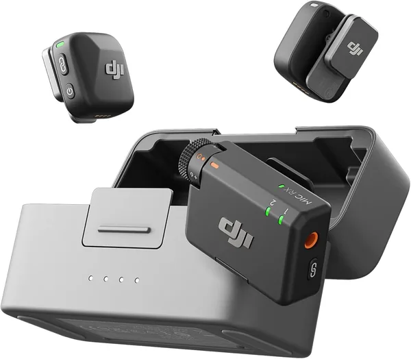 free ads DJI Mic Mini 2 (2 TX + 1 Mobile RX + Laadkoffer), Draadloze Microfoon voor iPhone en Android, Plug & Play