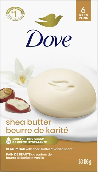 free ads Dove Beauty Bar Shea Butter 6ct 28% Off