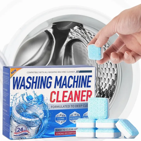 free ads DRIHOSY Pastillas para Lavar Lavadora, 24 Unidades, Limpiador de Lavadoras, El Mejor Precio en Amazon — Comparar y Ahorrar Ahora