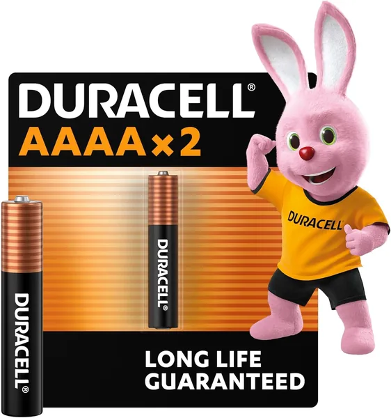 free ads Duracell 1.5V AAAA Special Alkaline Batteries (Pack of 2) (LR8D425) – ¡59% de descuento!
