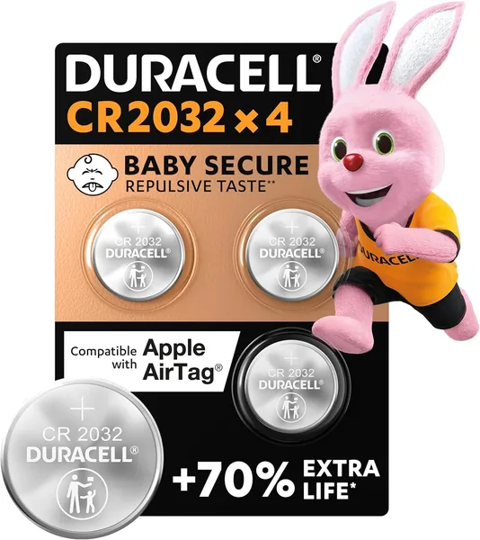 free ads Duracell CR2032 Lithium 13% Off – 4 Batteries