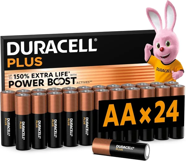 free ads Duracell Plus AA Batteries – 1.5V – 35% Off