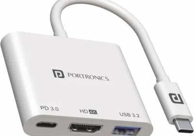 free ads प्रोटेक्स C-कनेक्ट टाइप सी से एचडीएमआई एडैप्टर (3-इन-1), 4K@30Hz, USB 3.0 @ 5Gbps, 100W PD चार्जिंग पॉवर in India