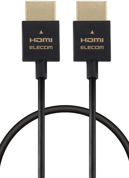 free ads エレコム ECDH-HD14SS10BK 3.3ft HDMI ケーブル 23%オフ – 4K/2K対応、超薄型、高速伝送