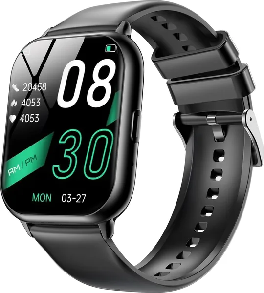 free ads スマートウォッチ 2026年モデル（iPhone/Android対応、1.9インチ高精細ディスプレイ、Bluetooth通話機能）JPY 1194.00