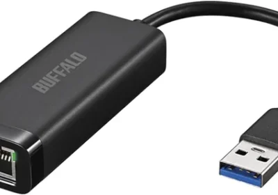 free ads バッファロー LUA6-U3-AGTE-NBK 有線LANアダプター、ギガ タイプA、USB 3.2 (Gen1)、日本製（Windows/macOS/Nintendo Switch対応] in Japan