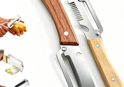 free ads Elite Gourmet Peeling and Garnishing Set, Multi-Functional Vegetable Peeler & Shredder for Kitchen U in Australia