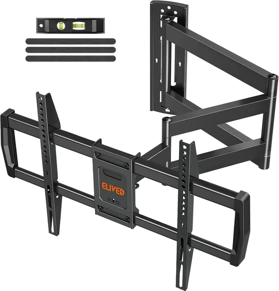 free ads ELIVED Long Arm TV Wall Mount 42-75 Inch Full Motion Corner Mount Best Deal