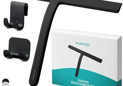 free ads Engelbach® Duschabzieher Black - Streifenfreier Abzieher ohne Quietschen - Ergonomischer Duschabzieher mit Rutschfestem Griff in Denmark