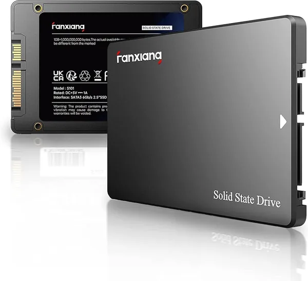 free ads Fanxiang S101 SSD SATA de 256 GB, 6 Gb/s, 2.5 pulgadas, velocidad de lectura hasta 520 MB/s, compatible con ordenadores de escritorio