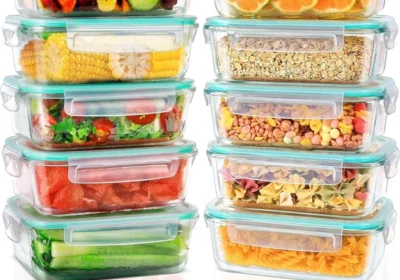 free ads Feshory 10 Pack Glass Food Storage Containers - Best Deal in Australia