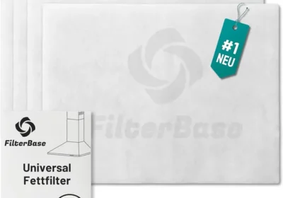 free ads FilterBase Universalfettfilter für Dunstabzugshauben | 4er-Set | 52 x 40 cm zuschneidbar - Made in Germany in Norway