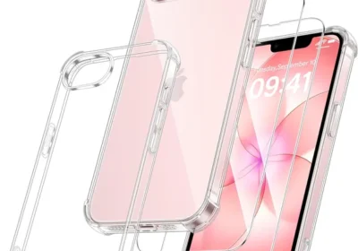 free ads FLLAO 3 en 1 Étui pour iPhone 17e/iPhone 16e avec 2 Verres Trempés, [Coussin d'Air Intégré] Anti-Choc Soft TPU Ge in France